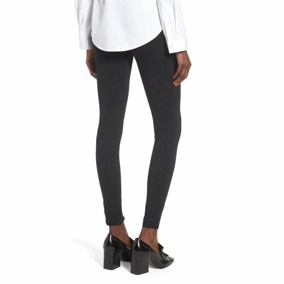 BP. Silver Piping Leggings with Split Front Hem - Picture 3 of 16